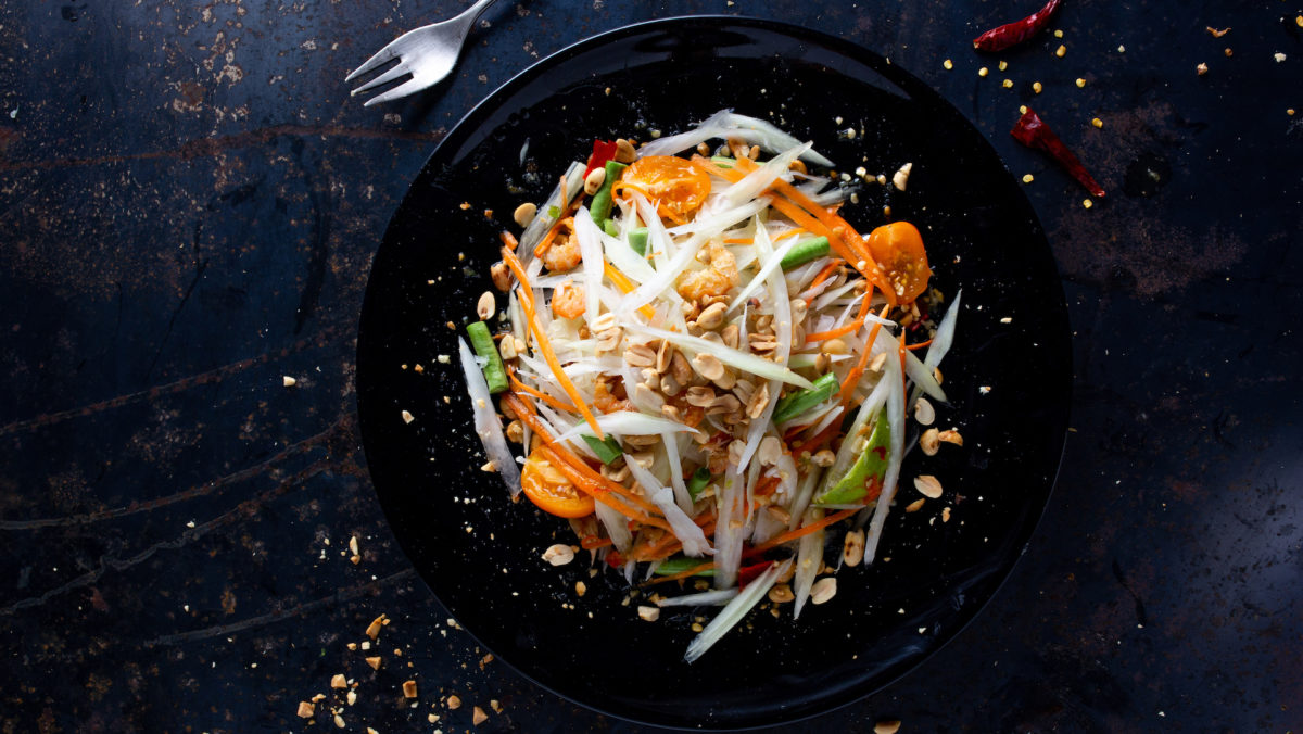Papaya Salad, Thai Food